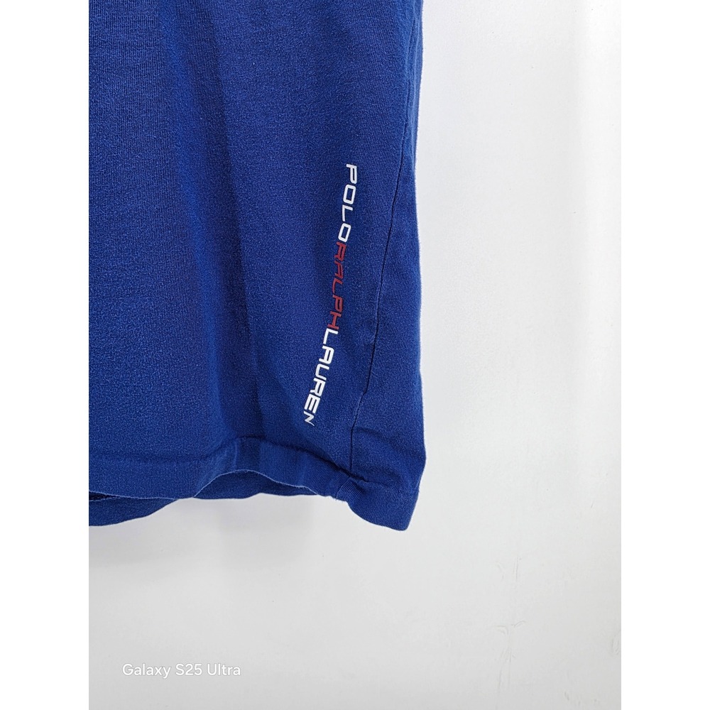 Polo Ralph Lauren Sailing Team T-Shirt Mens Large Blue Open 65 Offshore P15 L - Picture 5 of 9